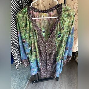 Cuddly Plush Toy with Pink and Cream Accents